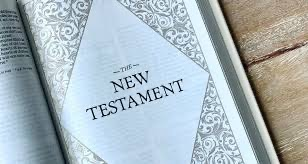 Spine of a New Testament bible